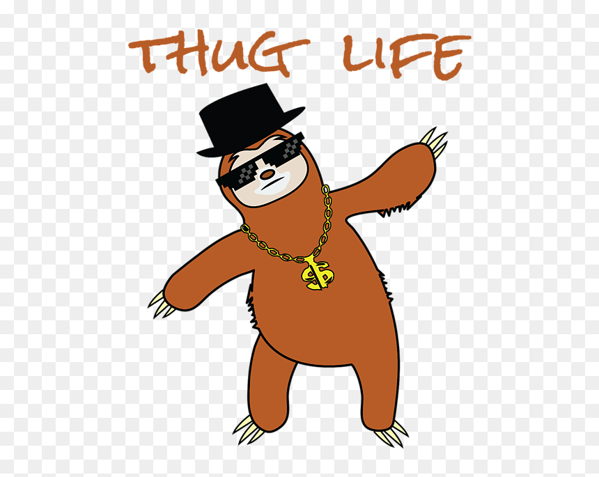 Cartoon, HD Png Download - thug life hat png