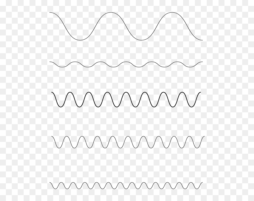 Swirly Lines Png Black And White - Pattern, Transparent Png - squiggly line png