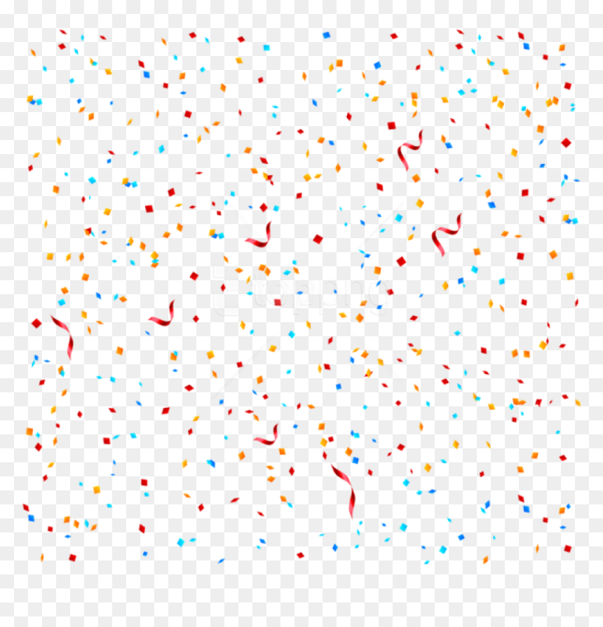 Confetti Png Transparent Background - Polka Dot, Png Download - confetti png transparent