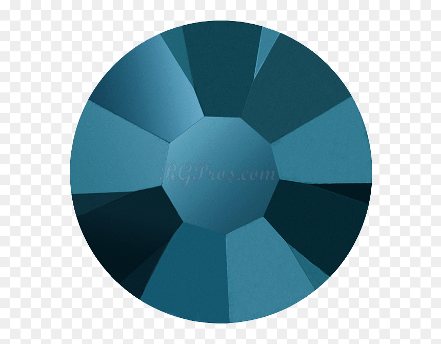 Preciosa Hot Fix Viva 12 Rhinestones - Circle, HD Png Download - blue flare png