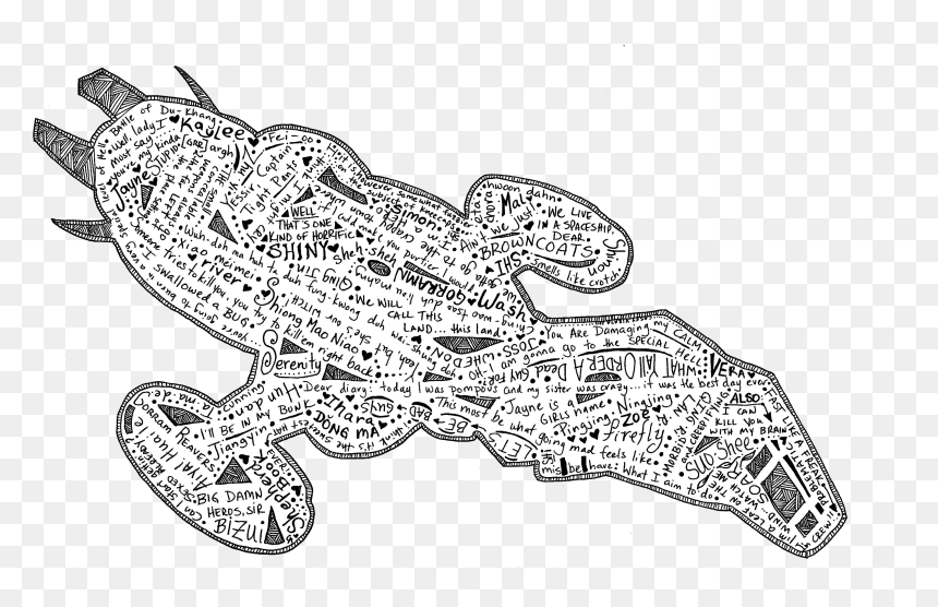 Firefly Inspired Illustration - Line Art, HD Png Download - firefly png