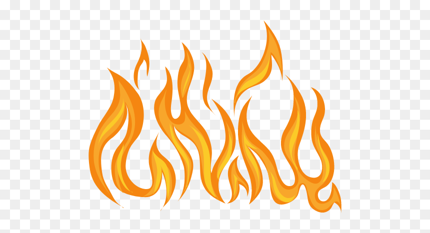 10 Creative Fire Clipart Transparent Png Download - Fire Graphic, Png Download - flames transparent png