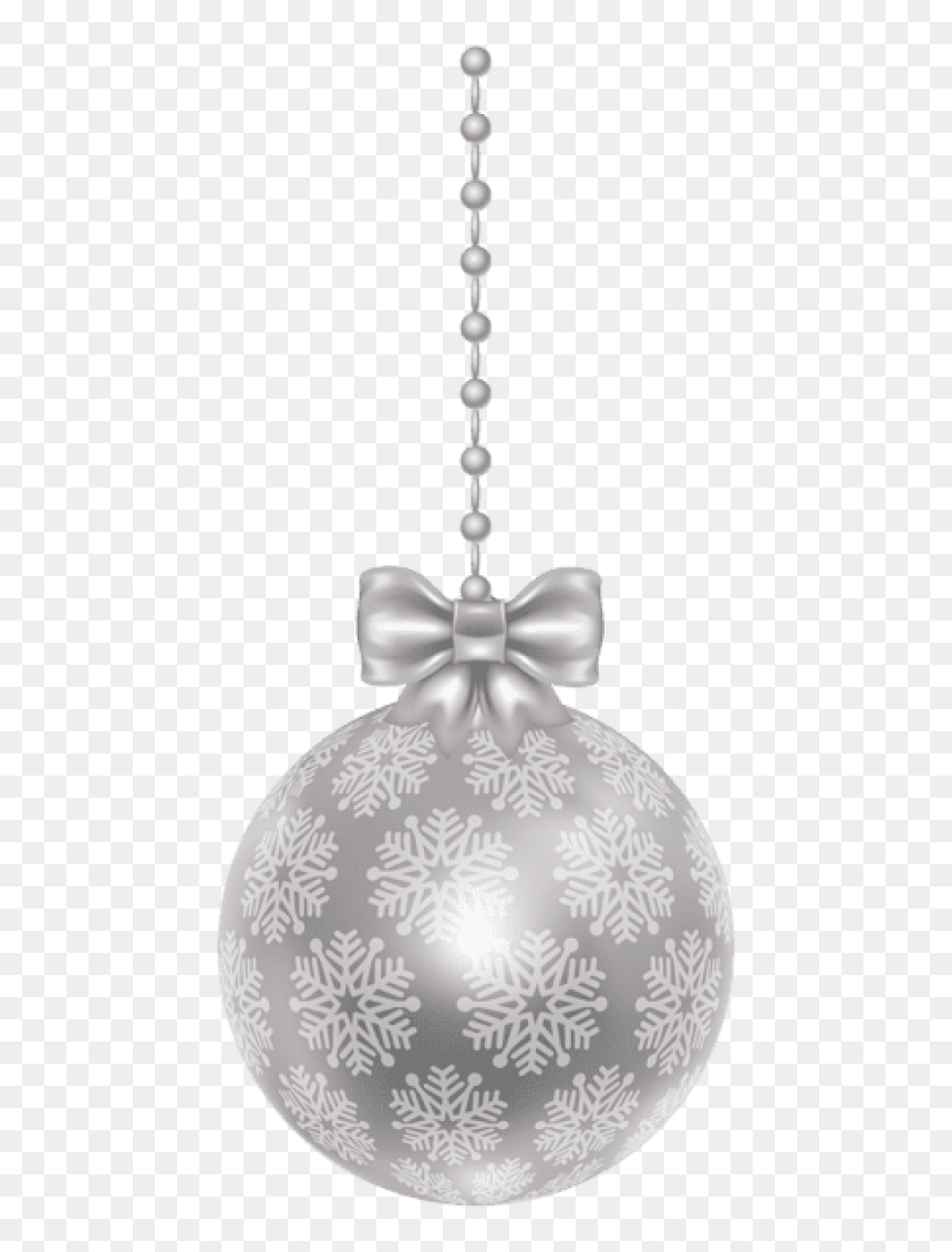 Christmas Clipart, Christmas Tag, Christmas Labels, - Silver Christmas Ball Png, Transparent Png - christmas ball png
