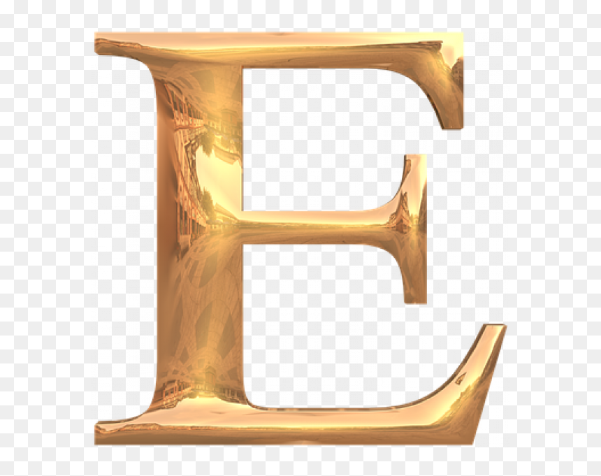 Golden Letter F Png, Transparent Png - gold cross png