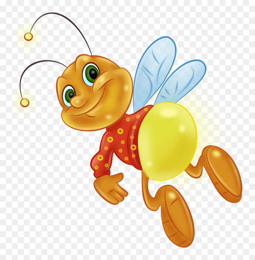 Image Du Blog Zezete2 - Cartoon Fireflies, HD Png Download - firefly png