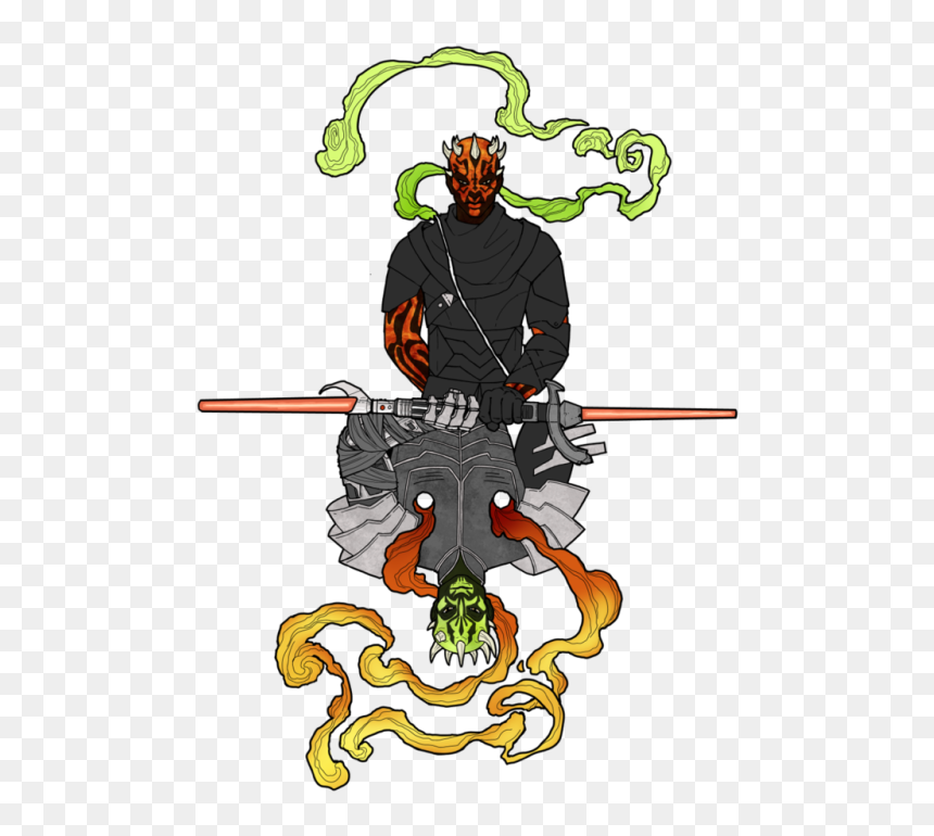 He Will Avenge Us - Illustration, HD Png Download - darth maul png
