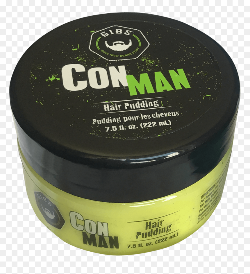 Con Man Hair Pudding - Cosmetics, HD Png Download - men hair png