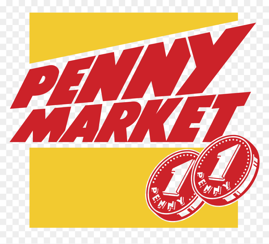 Penny Market Logo Png Transparent Clipart , Png Download - Penny Market, Png Download - penny png