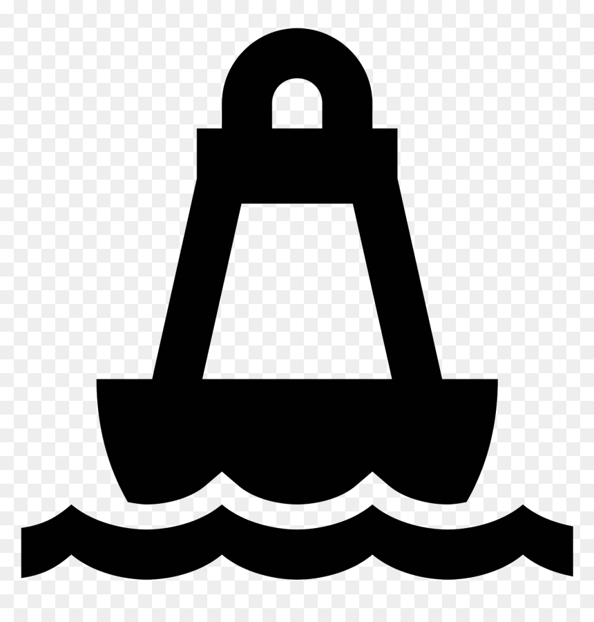 There Are Two Squiggly Lines - Buoy Icon, HD Png Download - squiggly line png