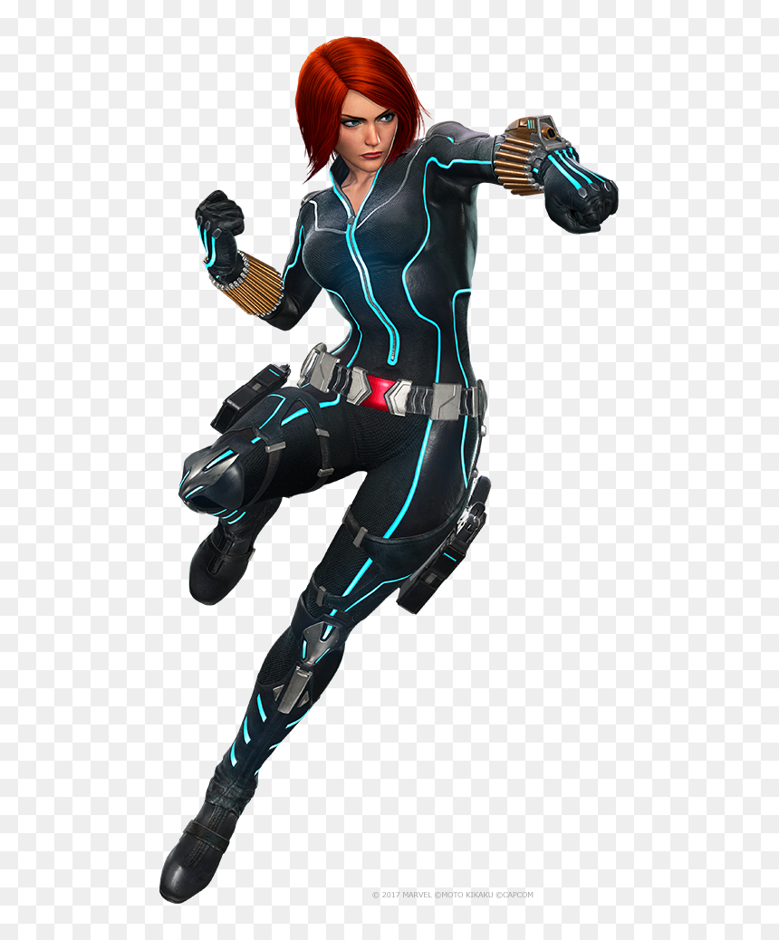 Hawkeye Clipart Black Widow - Marvel Vs Capcom Black Widow, HD Png Download - hawkeye png