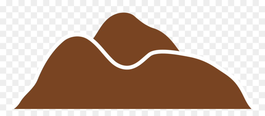 Mountain Brown Png, Transparent Png - mountain range png