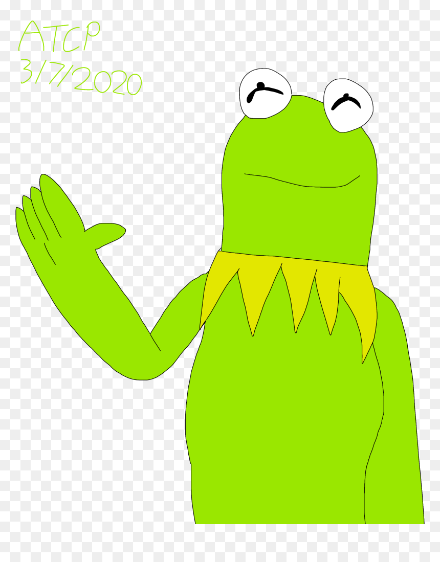 Kermit The Frog - Bullfrog, HD Png Download - kermit the frog png