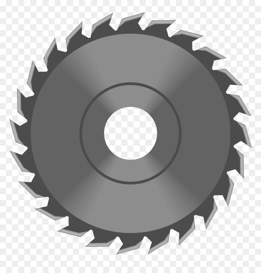 Free Saw Blade Png Image Black And White - Transparent Saw Blade Clip Art, Png Download - saw png