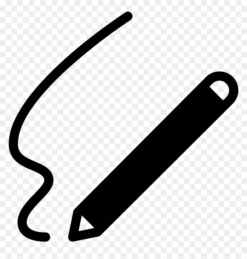 There Is A Squiggly Line Heading Downwards, And Where, HD Png Download - squiggly line png