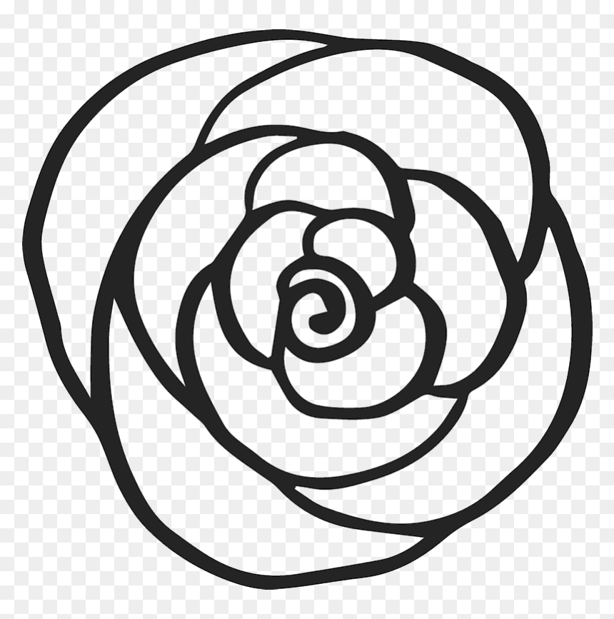 Transparent Rose Outline Png - Doorwerth Castle, Png Download - rose outline png