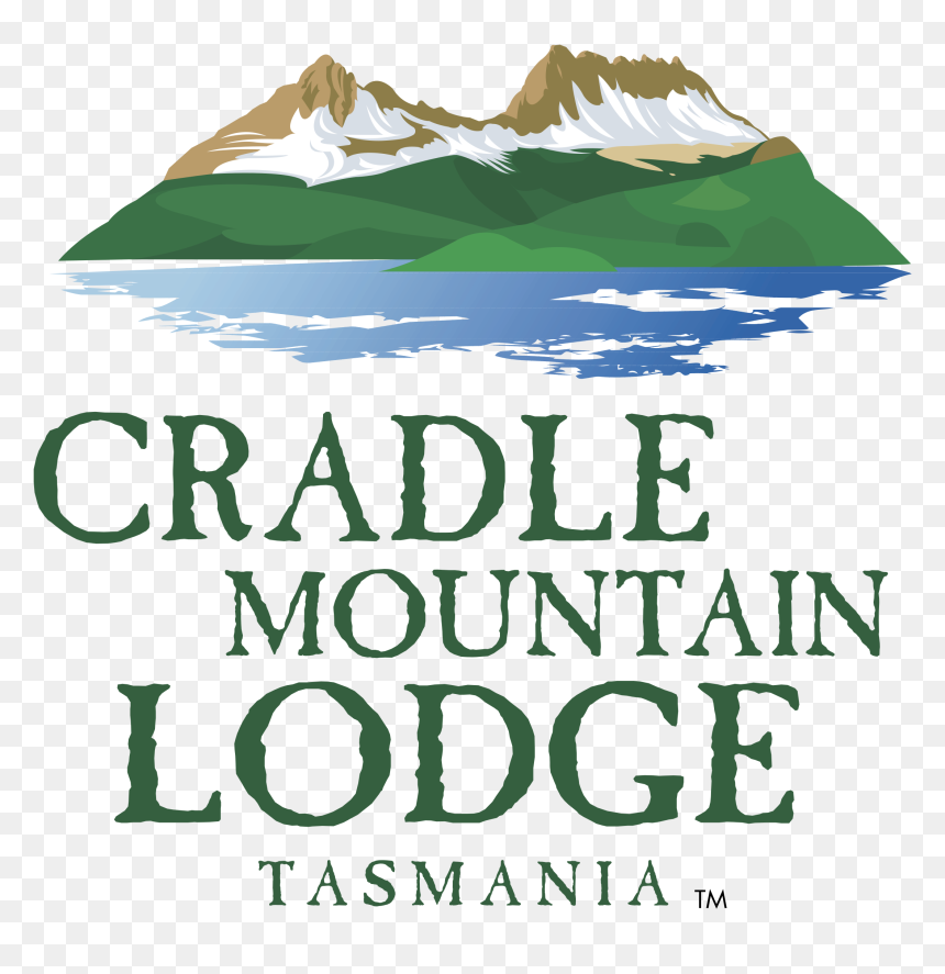 Tasmania Cradle Mountain Logo, HD Png Download - mountain range png