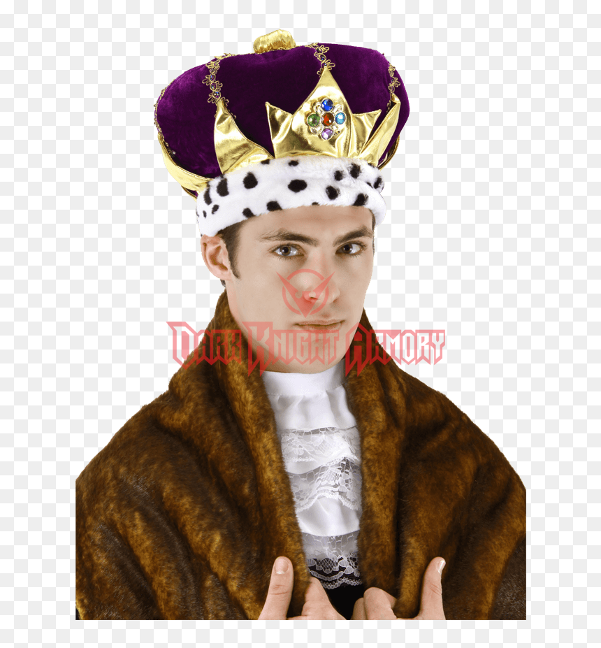 Purple Kings Crown - Hat, HD Png Download - kings crown png