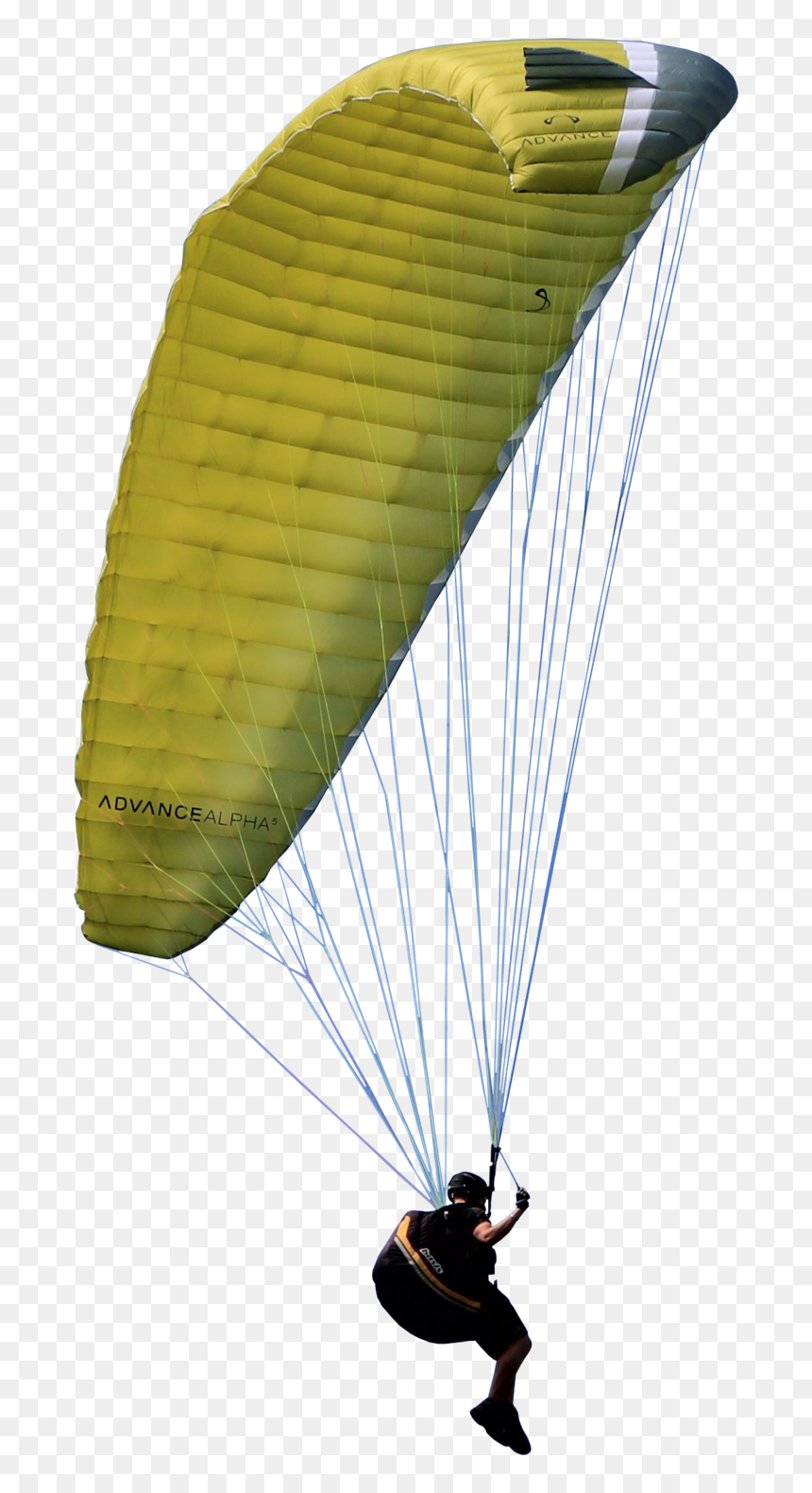 People Paragliding Png, Transparent Png - parachute png