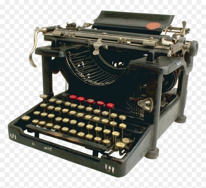 Retro Images Pngpix Transparent - Typewriter 1920 Lc Smilth, Png Download - typewriter png