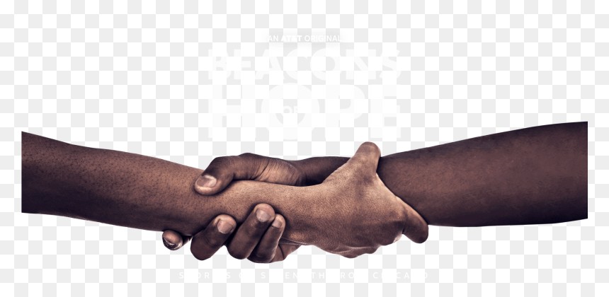 Beacons Of Hope Premieres On At&t"s Audience Network - Hope Hand Png, Transparent Png - holding hands png