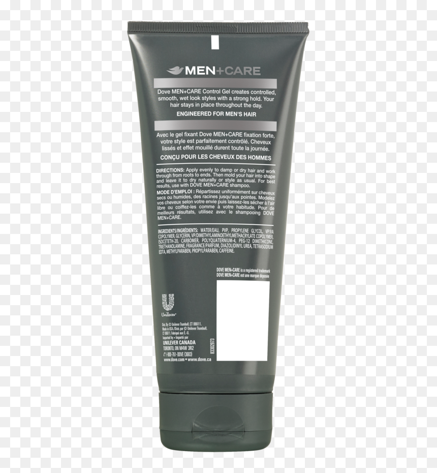 Men Care Control Gel - Cosmetics, HD Png Download - men hair png