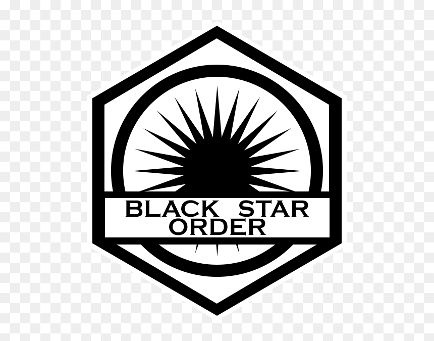 Black Star Order - Emblem, HD Png Download - black star png