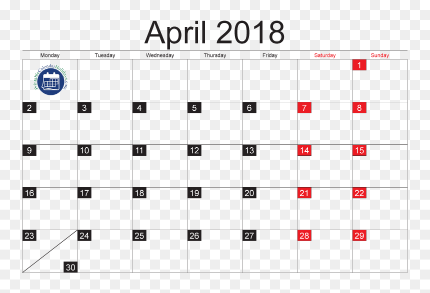 Number, HD Png Download - 2018 calendar png