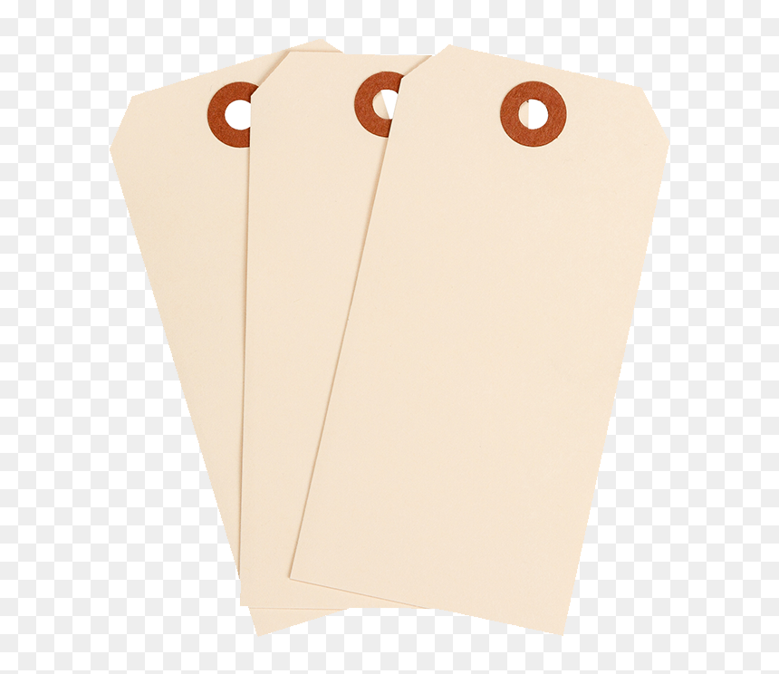Brady Blank Paper Tag Range Manila - Paper, HD Png Download - offer tag blank png