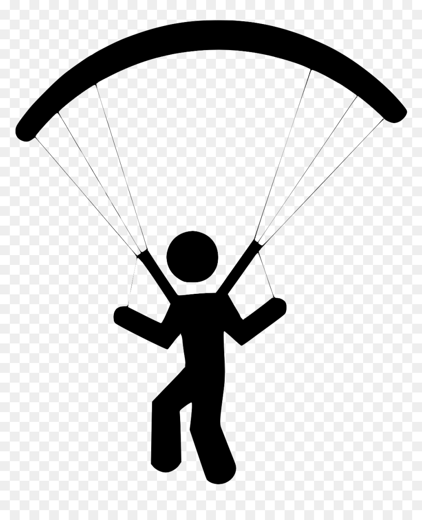 Parachute Clipart , Png Download - Extreme Sport, Transparent Png - parachute png