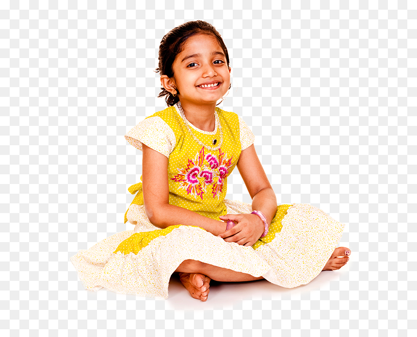 India Girl Child Ethnic Group Photography - Vahali Dikri Yojana Form, HD Png Download - indian girl png