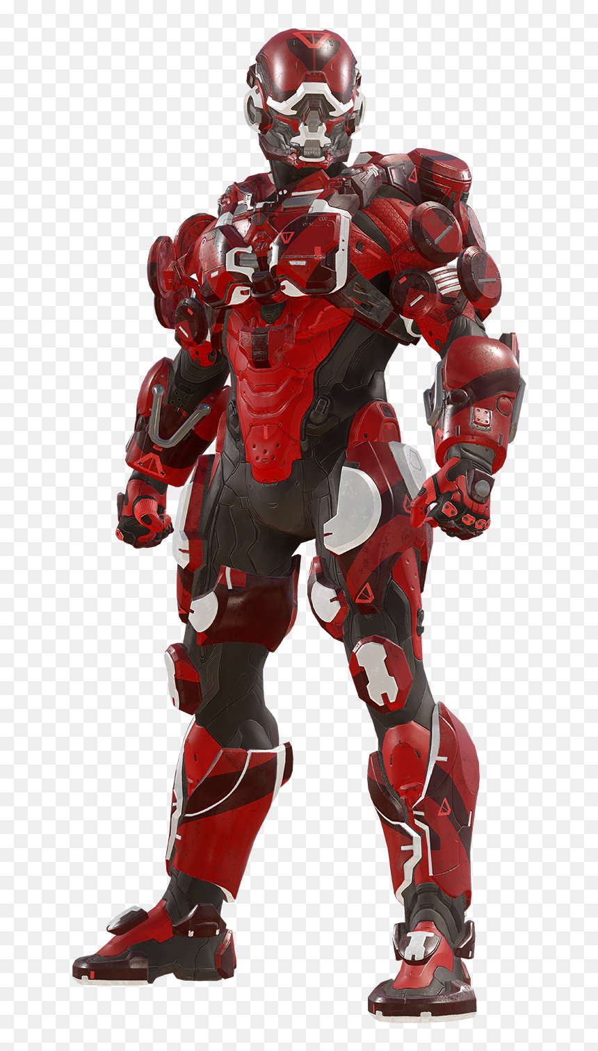 H5 Guardians Locus Edge Red Front - Armadura Mark Vi Halo 5, HD Png Download - locus png