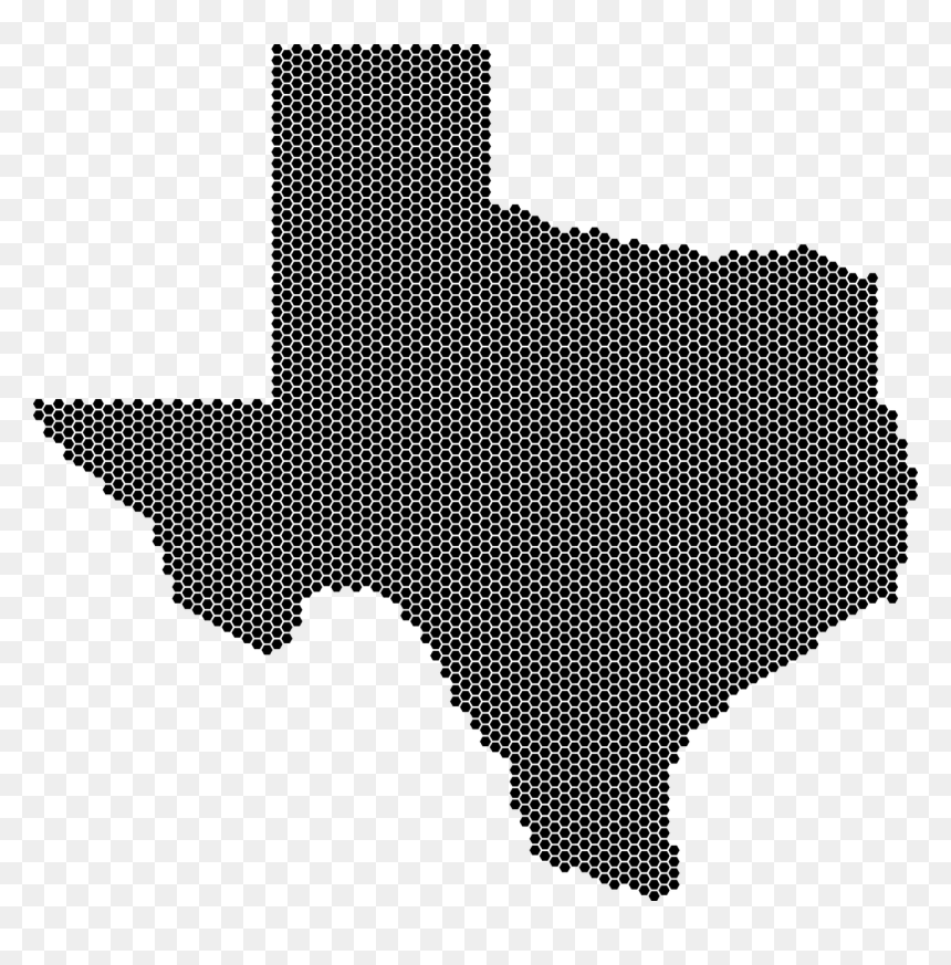 Hexagonal America, HD Png Download - texas state png