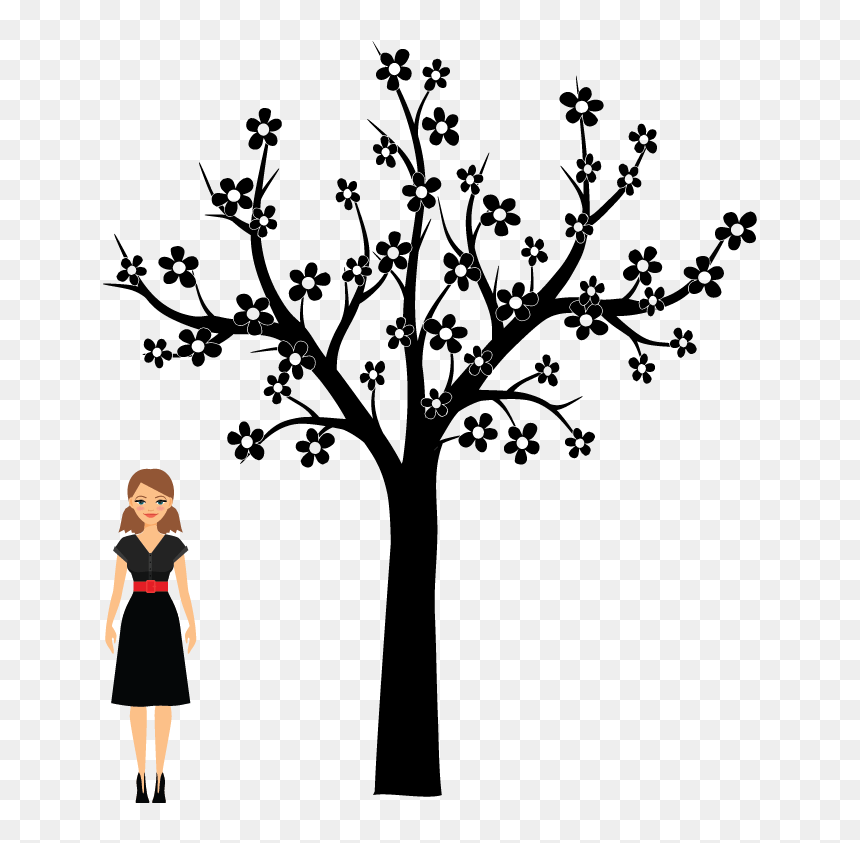 Download, HD Png Download - cherry blossom tree png