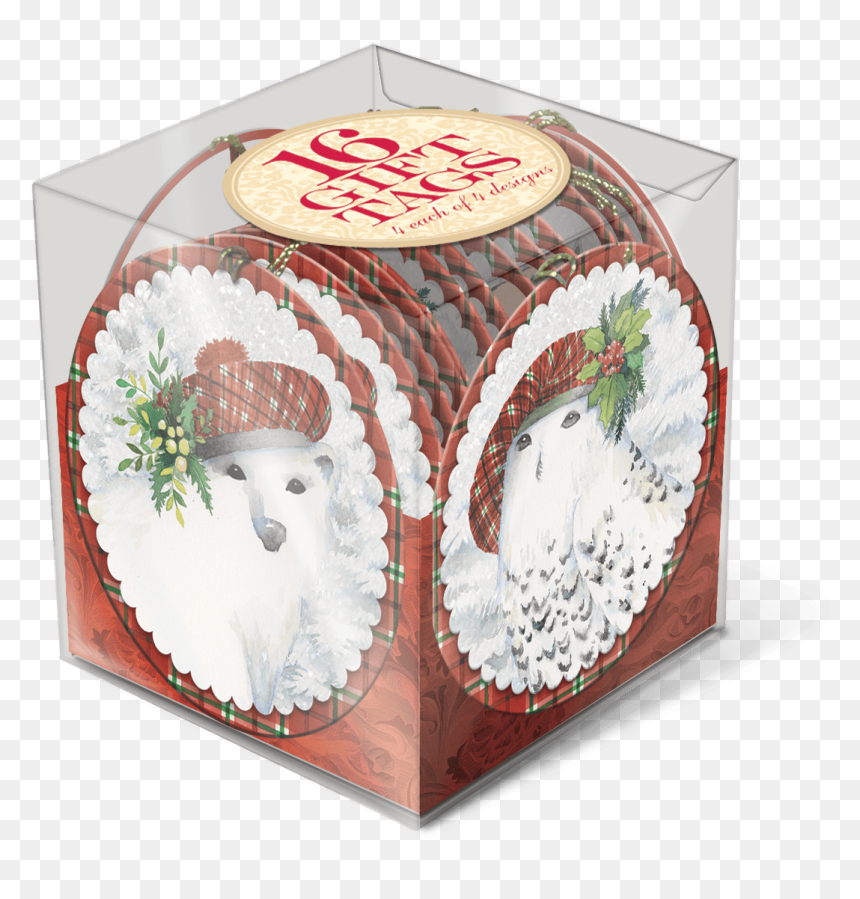 Snowy Friends Gift Tag Cube - Picture Frame, HD Png Download - gift tag png