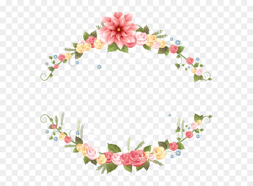 Floral Garland Png - Transparent Flower Garland Png, Png Download - garland png