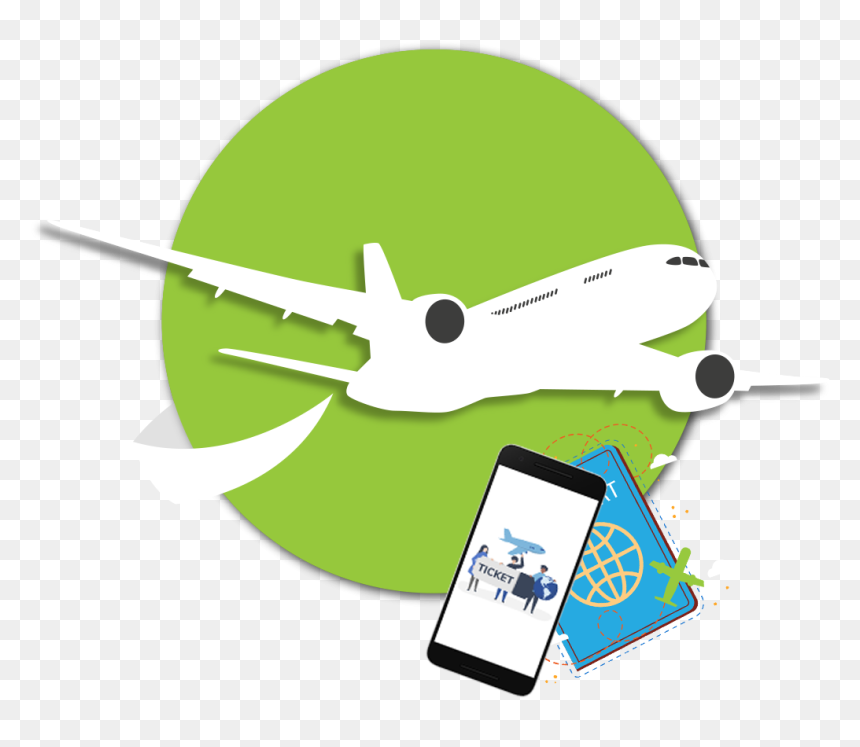 Narrow-body Aircraft, HD Png Download - indian flight png