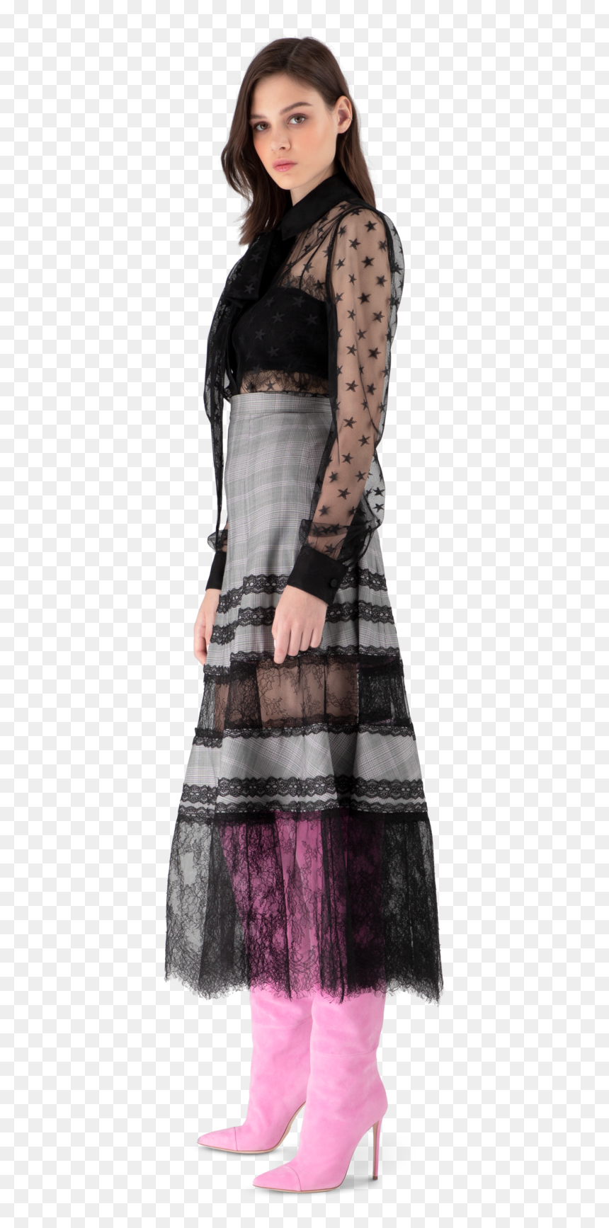Black Star Tulle Blouse"data Src="//cdn - Photo Shoot, HD Png Download - black star png