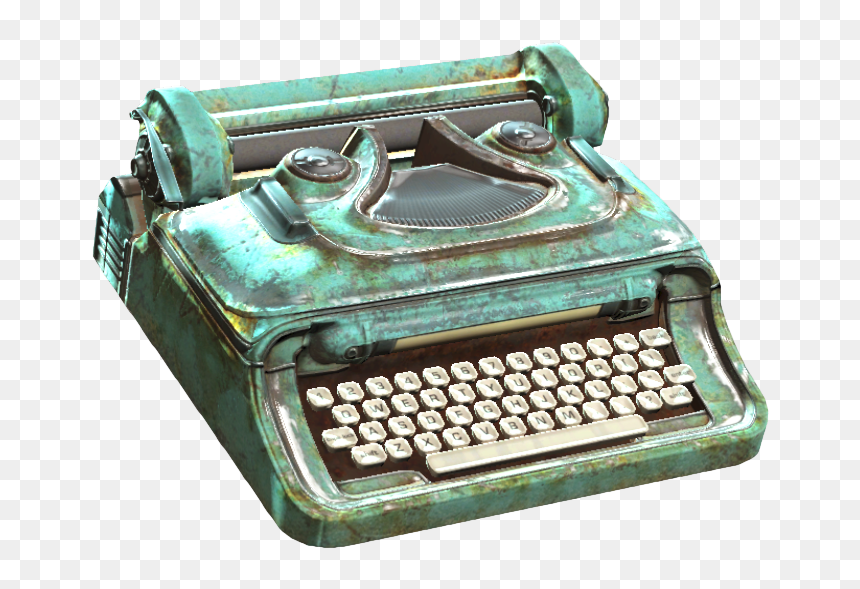 Typewriter Png Free Download - Fallout 76 Screws, Transparent Png - typewriter png