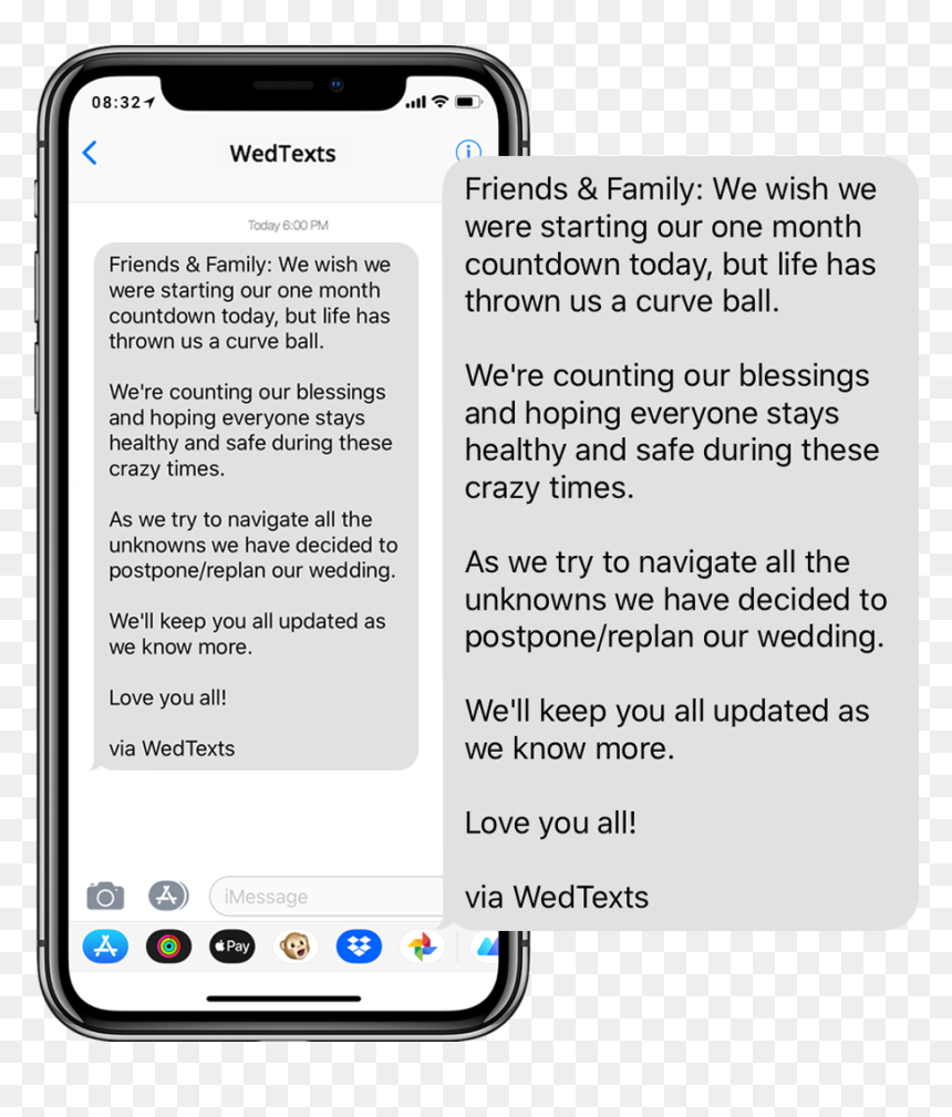 Mobile Phone, HD Png Download - wedding text png