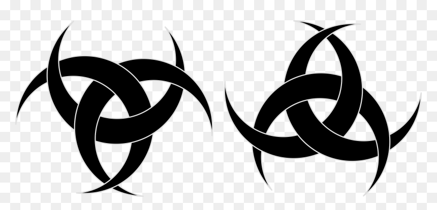 Tri Eclipse Clip Arts - Triple Crescent Moon Symbol, HD Png Download - eclipse png