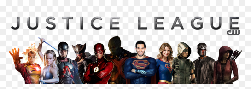 Cw"s Justice League - Superman, HD Png Download - justice league png