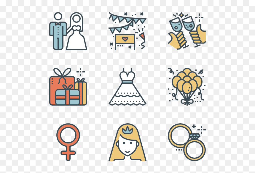 Graphic Design, HD Png Download - wedding vector design png