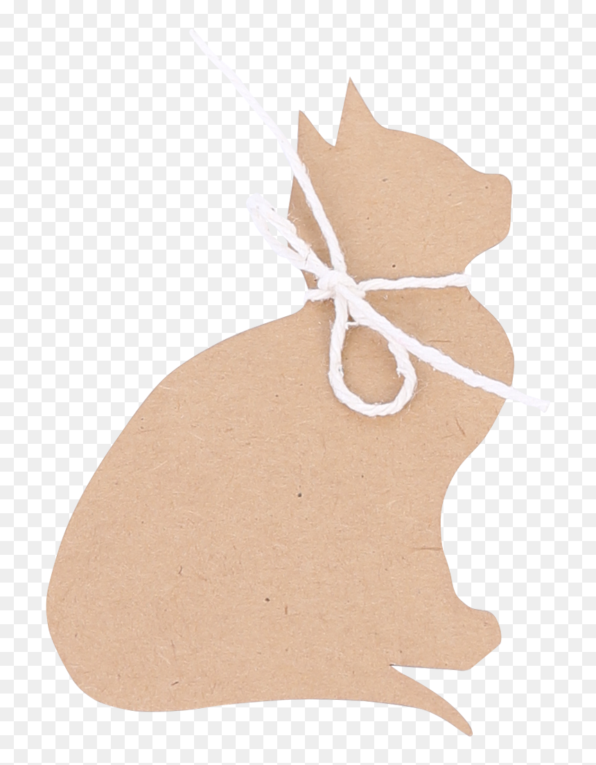 Lady Cattington Gift Tag - Deer, HD Png Download - gift tag png