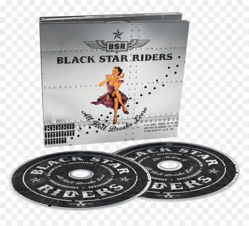 Black Star Riders All Hell Breaks Loose, HD Png Download - black star png