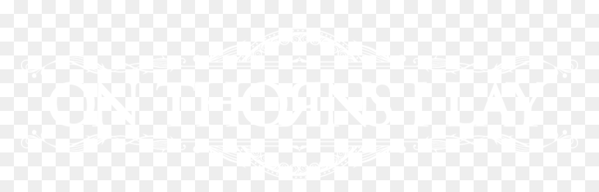On Thorns I Lay - Johns Hopkins Logo White, HD Png Download - thorns png