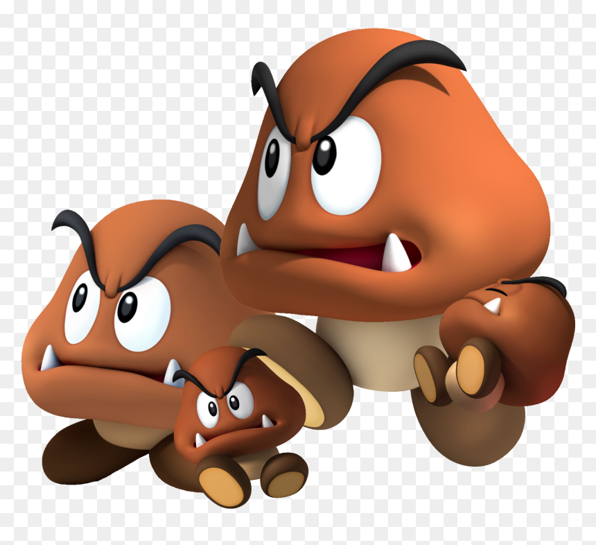 Mega Goomba Smwu, HD Png Download - mario odyssey png