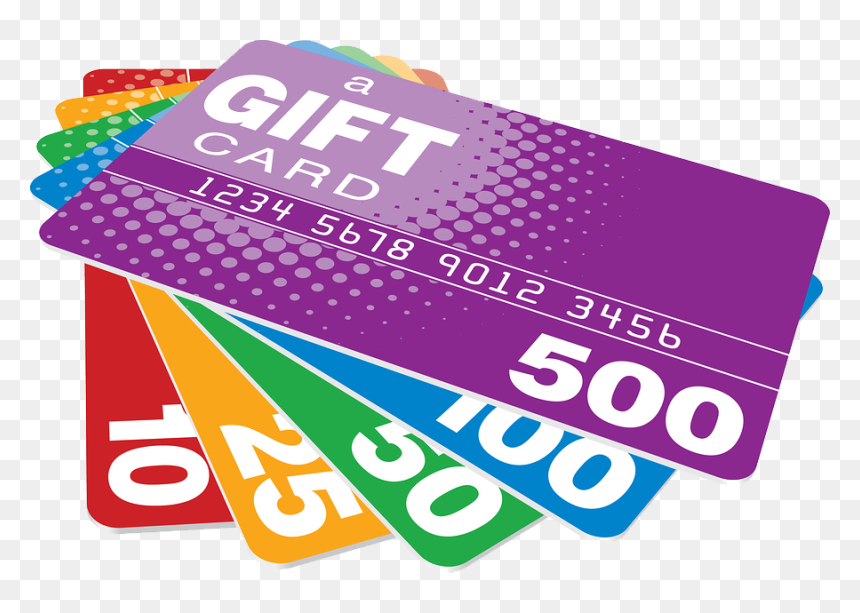 Gift Cards, HD Png Download - gift card png