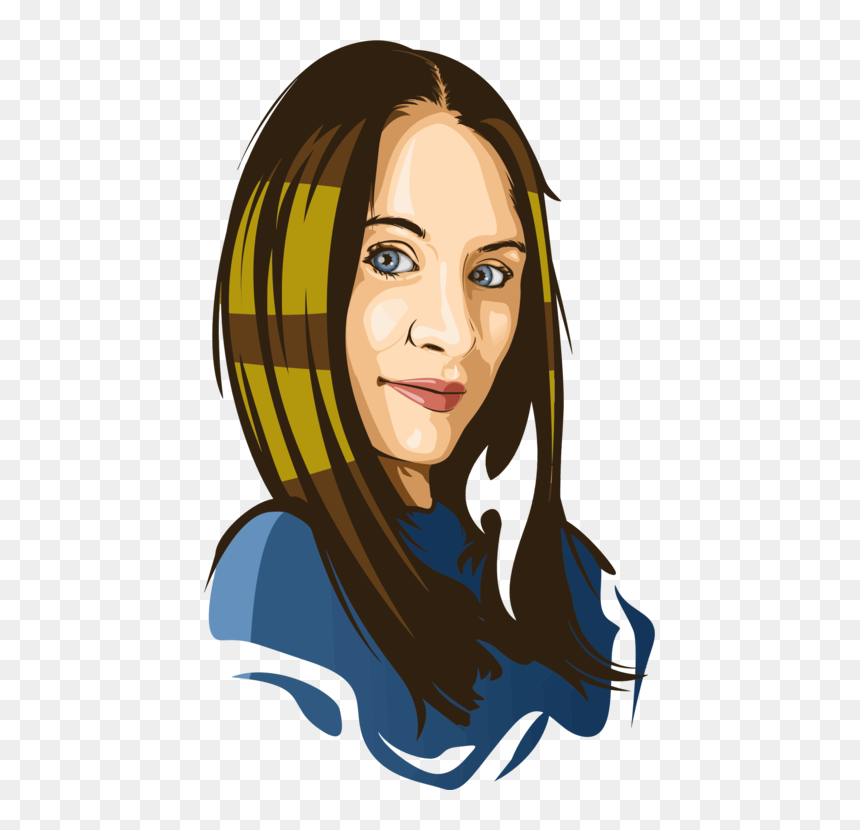 Art,black Hair,portrait - Portable Network Graphics, HD Png Download - hillary clinton png