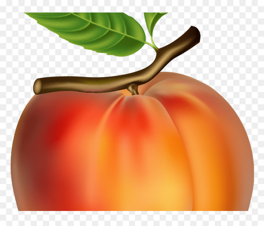 Peach Emoji With Crown Clipart Transparent Download - Peach Fruit, HD Png Download - crown emoji png