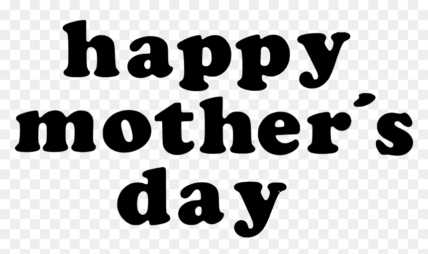 Words Clipart Mothers Day - Happy Mothers Day Big, HD Png Download - mother's day png